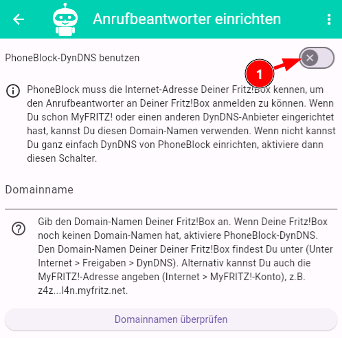 Set up DynDNS