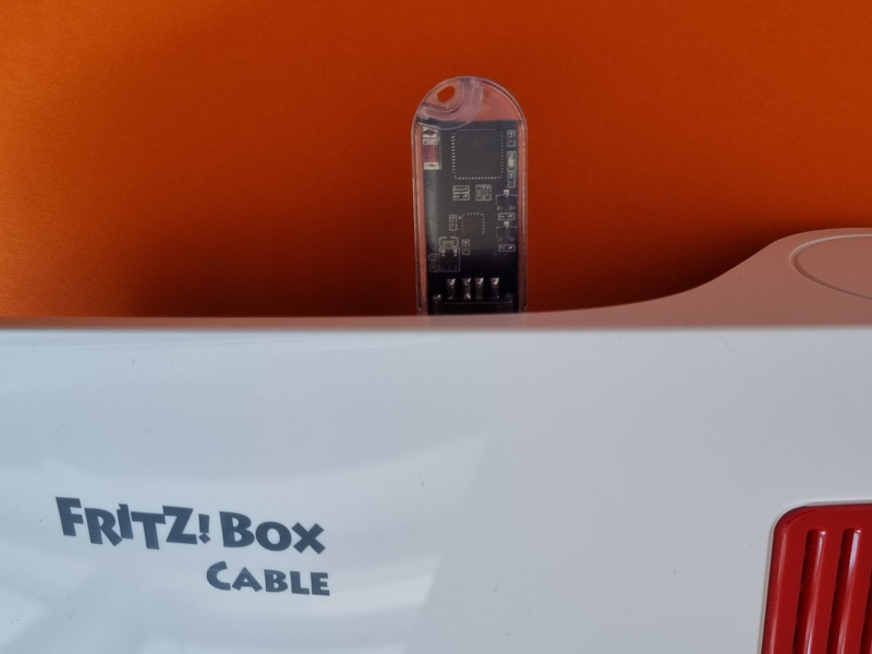 ESP32 dongle in the Fritz!Box