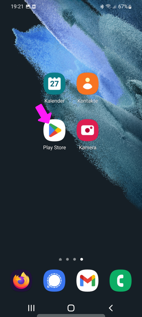 Open Playstore
