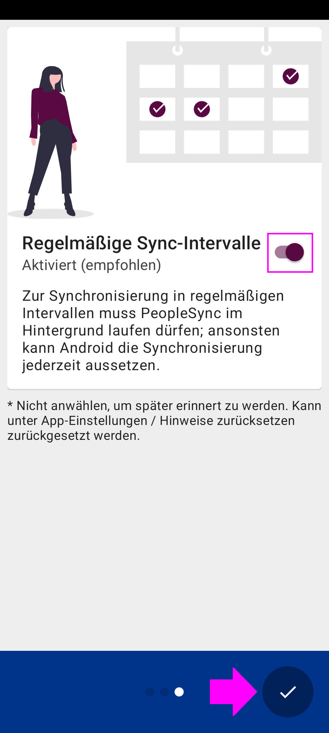 Sync-Intervalle